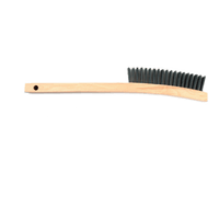 B-10 | Carbon Steel Curved Handle Scratch Brush | DiversiTech
