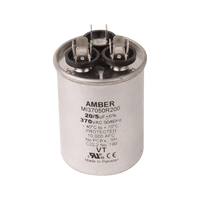 3GR0530 | Motor run capacitor, 370V, round, 30+5µF | DiversiTech