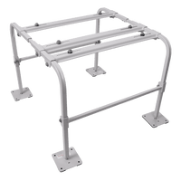QSMS2405 | 24in Extra Wide Mini-Split Stand, Steel, 3 Arms | DiversiTech