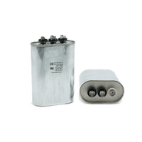 3GJ0515 | Motor run capacitor, 370V, oval, 15+5µF | DiversiTech