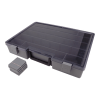 8233 | Satchel style case- no. of compartments- Up to 24, dimensions (L X W X D)- 15in. x 11-3/4in. x 2-1/2in. | DiversiTech