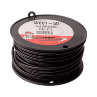 W801-50 | 8 gauge, black, 50ft. | DiversiTech