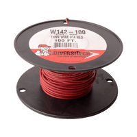 W142-100 | 14 gauge, red, 100ft. | DiversiTech