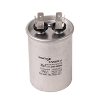 37200R | Motor run capacitor, 370V, round, 20µF | DiversiTech