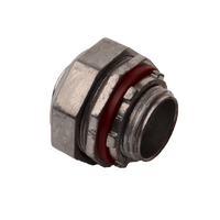 PI351 | Straight liquid-tite connector, 2 per pack, trade size 3/4in., knockout 3/4in. | DiversiTech