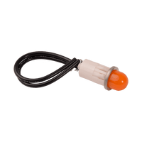 ED612 | Amber, pack of 2, lens material nylon, voltage 105-125V AC, bulb type neon | DiversiTech