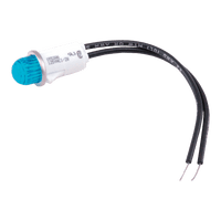 ED613 | Blue, pack of 2, lens material polycarbonate, voltage 105-125V AC, bulb type neon | DiversiTech
