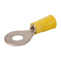 6253CX | Insulated rings, pack of 100, wire range 12-10, stud 1/4in. | DiversiTech