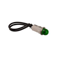ED611 | Green, pack of 2, lens material polycarbonate, voltage 105-125V AC, bulb type neon | DiversiTech