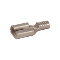6214CX | Non-insulated female slip-on, pack of 100, wire range 16-14, tab size .250 | DiversiTech