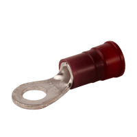 6257 | Insulated rings, pack of 6, wire range 8, stud 1/4in. | DiversiTech