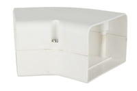 230-FB454W | SpeediChannel 4in. 45 Degree Flat Bend White Pack of 10 | DiversiTech