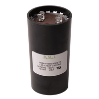 145-175330 | Motor start capacitor, 330VAC, 145-175µF, 2.062in.dia x 4.37in.h | DiversiTech