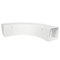 230-LFB3W | SPDCHN 3in. 90Deg Lng Bnd Wht Pack of 10 | DiversiTech