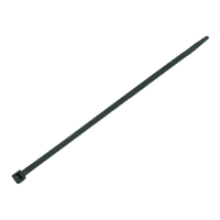 WTB11D | Black wire ties, 11in. nylon, 50 tensile strength, 500pk | DiversiTech