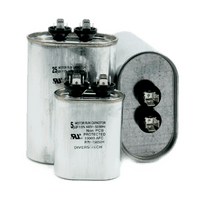 45020H | Motor run capacitor, 440V, oval, 2µF | DiversiTech