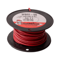 W802-50 | Wire Copper 08G 50 ft. Red | DiversiTech