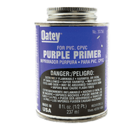 530-30756 | Purple PVC Primer, 8 fl oz Pack of 24 | DiversiTech