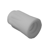 4294 | Medium white porcelain wire connectors, pack of 15 | DiversiTech