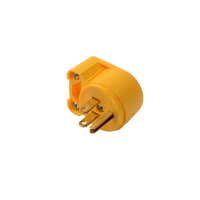 ED4867 | Right angle plug, fits cord diameter .25in. - .655in., poles 2, wires 3, rating 15A - 125V | DiversiTech