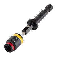 MSHLC | Driver Hex Reversible 1/4-5/16 Inch 2-5/8 Inch Long | Malco Tools