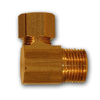 69-42 | 1/4 OD X 1/8 MPT 90 ELBOW | Midland Metal Mfg.
