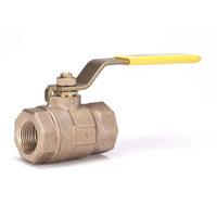 BA400-114 | Ball Valve Bronze 1-1/4 Inch Thread 2 Piece Full Port | Milwaukee Valves
