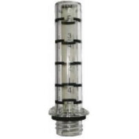 16495 | Gauge Vial King Level Indicator with Gasket Plastic for Scully Gauge | Oil Equipment Manufacturing