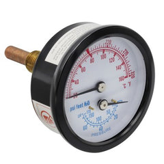 Burnham Boilers 105894-01 Combination Gauge Temperature/Pressure  | Blackhawk Supply