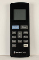 69700623 | Black Remote Control | Friedrich Air Conditioning