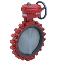 3LNE-18L2C/70-0651 | Butterfly Valve | 2 Way | 18 Inch | Nylon Coated Disc | 50 PSI | 120 VAC Non-Spring Return Actuator | On-Off Control | Bray (OBSOLETE)