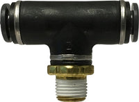 720406SC | 1/4X3/8 PI X MIP DOT BRNCH TEE COMPOSITE | Midland Metal Mfg.