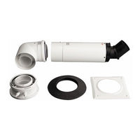 7738003218 | Concentric Vent Horizontal Up and Out 38 x 8 x 8 Inch Polypropylene | Bosch