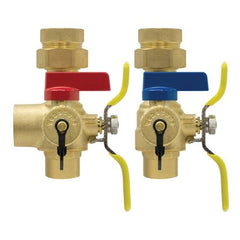 Webstone H-54444W Tankless Valve Kit E2 Lead Free 1 Inch Female Union x Sweat Includes High-Flow Hose Drain/Pressure Relief Valve Outlet/Adjustable Packing Gland | Blackhawk Supply