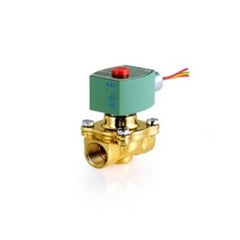ASCO 8210G004 Solenoid Valve 8210 2-Way Brass 1 Inch NPT Normally Closed 120 Alternating Current NBR | Blackhawk Supply