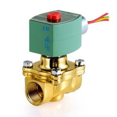 ASCO 8210G009 Solenoid Valve 8210 2-Way Brass 3/4 Inch NPT Normally Closed 120 Alternating Current NBR | Blackhawk Supply