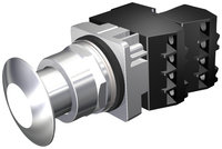 52PP2HBGB | PP2 | CHROME | MTD | XF 240V LED | CHR-WHITE | 2NC | Siemens Electrical