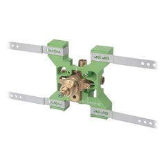Symmons S261BRBODY Pressure Balance Valve Body Rough-In Shower with Diverter Bracket 1/2 Inch IPS Brass Bronze & Stainless Steel Rapid Bracket Install | Blackhawk Supply