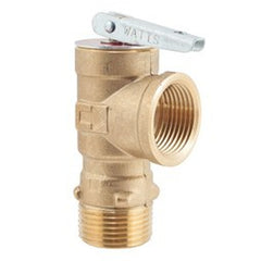 Watts LF4L-1503/4 Valve LF4L Pressure Relief with Test Lever 3/4 Inch Male x Female Lead Free Brass 150 Pounds per Square Inch 0556050 for Residential | Blackhawk Supply