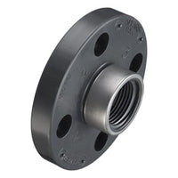 852-010SR | 1 PVC ONE-PCE FLANGE REINFORCED FEMALE THREAD CL150 150PSI | (PG:86) Spears