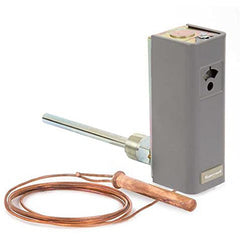 RESIDEO L8100B1128/U Aquastat High Limit Electric with Sensor 100-180 Degrees Fahrenheit Controller 5DEG F Fixed Energy Cut Off Switch 20DEG F Fixed Immersion Well | Blackhawk Supply