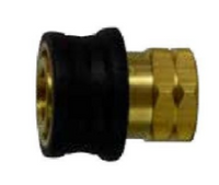 86030RG | 1/4 RUBBER GRIP MALE ST QD COUPLER | Midland Metal Mfg.