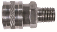 86030SS | 1/4 MALE SS ST COUPLER | Midland Metal Mfg.