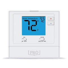 Pro1Iaq T701 Thermostat 24 Volt Single Stage 1 Heat/1 Cold Non-Programmable White 41-95 Degrees Fahrenheit Digital 4 Inch Display | Blackhawk Supply