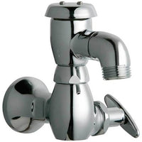 952-12CP | Washdown Faucet Wall Mount Vandal Proof 1 Tee Lever 5 Inch Spout Reach | Chicago Faucet Co