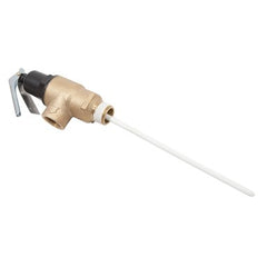 Water Heater Parts 100110738 Relief Valve Temperature and Pressure Combination Air Valve 1 Inch 3/4 Inch Male150 Pounds per Square Inch 210 Degrees Fahrenheit | Blackhawk Supply