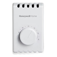 T410A1013/U | Thermostat T410A Non-Programmable Electric Heat SPST 120/208/240/277 Volt 1 Heat White 40-80 Degrees Fahrenheit | HONEYWELL HOME (OBSOLETE)