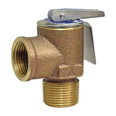 Watts M335M2-34 Relief Valve Pressure 3/4 Inch Male NPT x Female NPT Bronze for Residential Boilers M335-34 | Blackhawk Supply