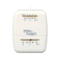 1C26-101 | Thermostat Mechanical 1 Hot/1 Cool Standard Single Stage 24 Volt 50 to 90 Degrees Fahrenheit | White Rodgers