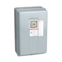 8903LXO40V04 | 8903LX mechanically held lighting contactor, 4 P, 4 NO, 30 A, 600 V, 277 V 60 Hz coil, open | Square D